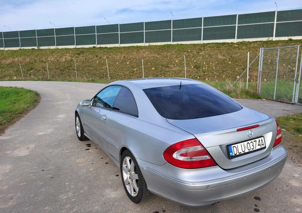 Mercedes-Benz CLK cena 18500 przebieg: 256500, rok produkcji 2004 z Lubin małe 106